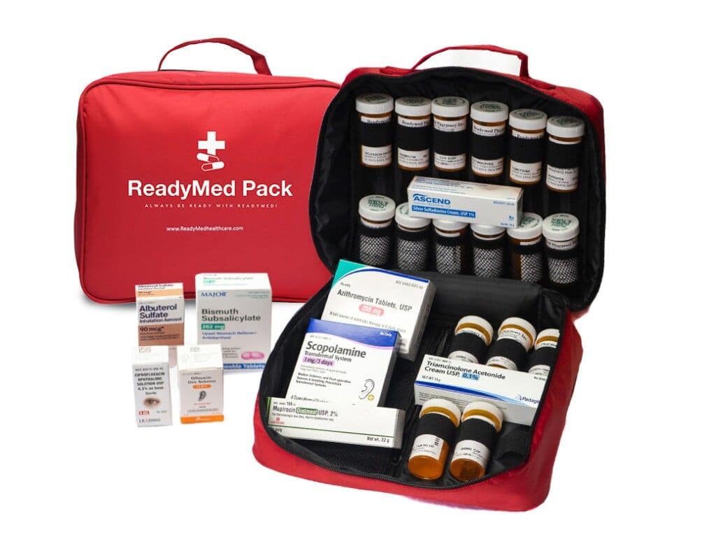 The ReadyMed Ultimate Pack designed for a healthy lifestyle, featuring essential healthcare items for everyday well-being.