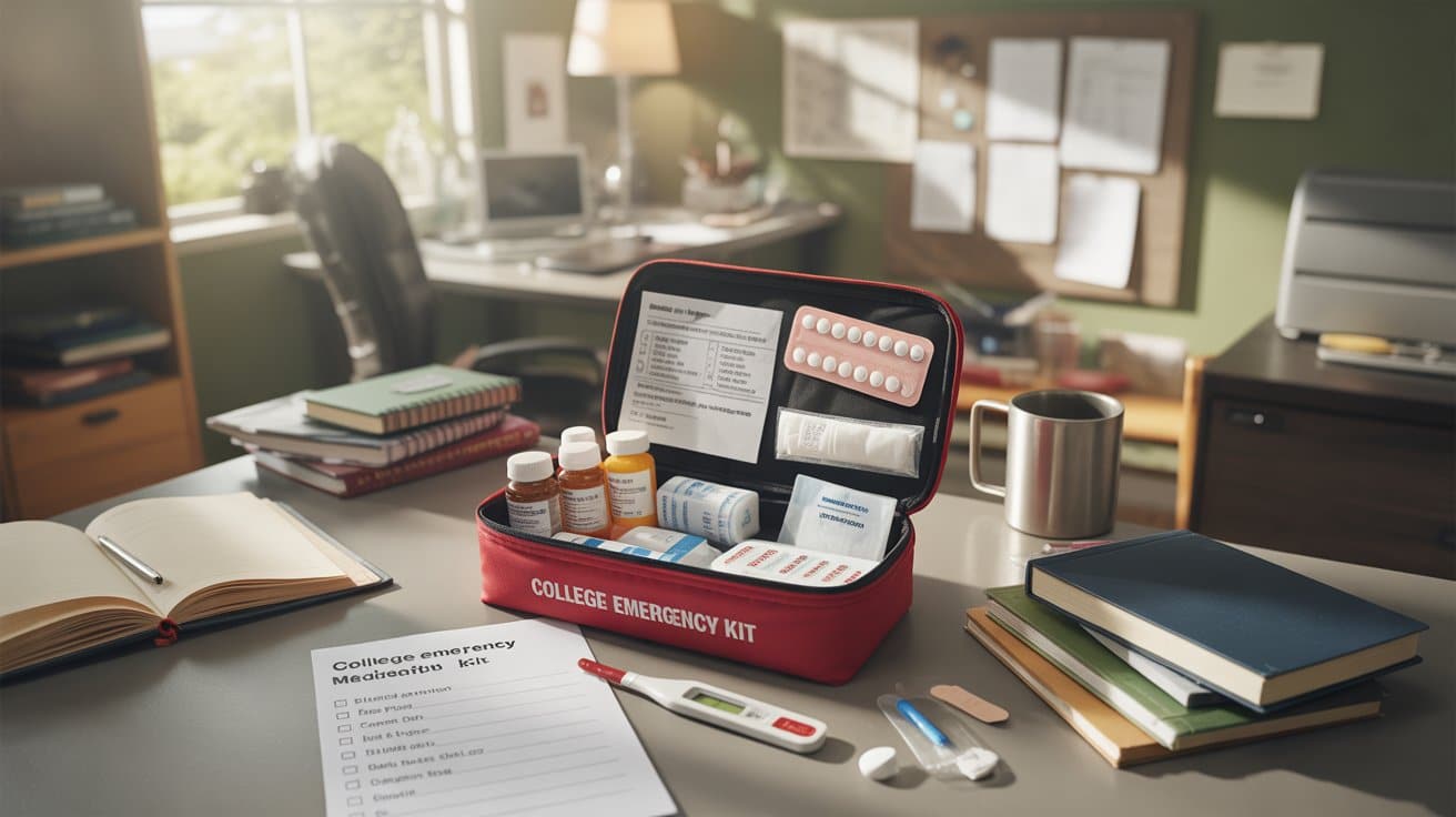 college emergency medication kit